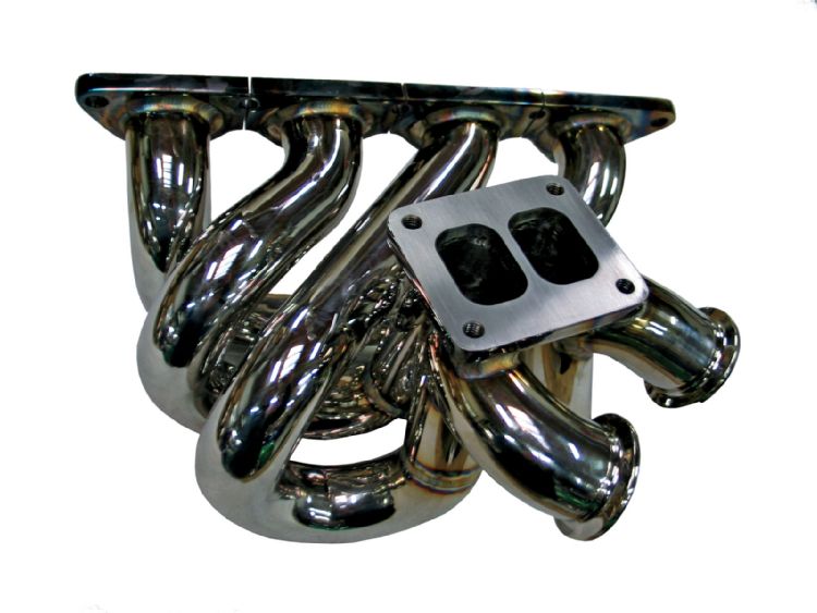 turbo manifold design log twin scroll