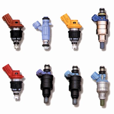 thumbnail image 2 of ACROPIX Fuel Injectors Set Of 8 For Ford F-150 2009-2010 - Purple Metal Engine Parts 2 of 9