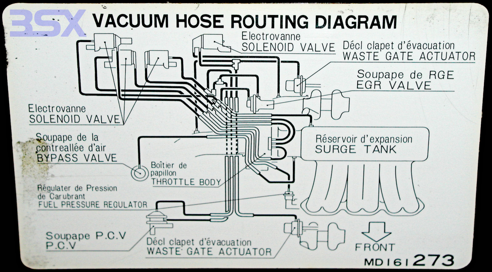 Car Engine Vacuum line basics | Repair | Leak leaks