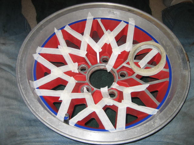 How to Paint your Own Wheels Rims Masking Preping Sanding Polishing Lip Wheel Rim