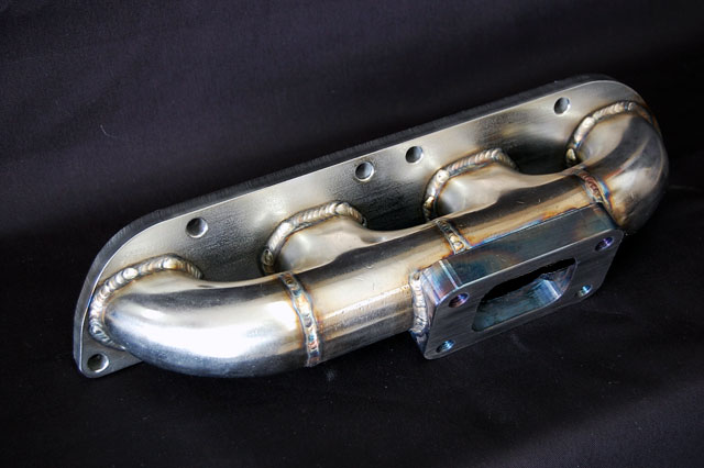 turbo manifold design log twin scroll